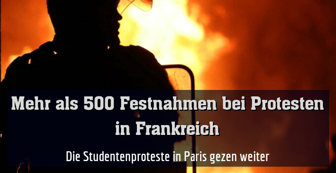 Gewaltsame Proteste in Frankreich