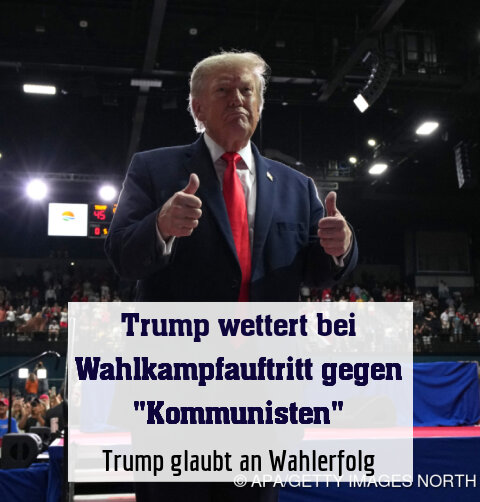 Trump glaubt an Wahlerfolg