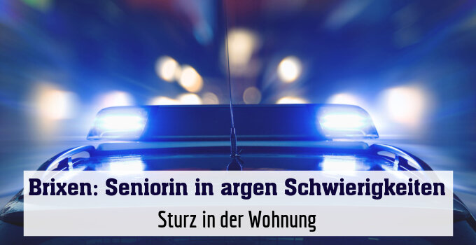 Sturz in der Wohnung