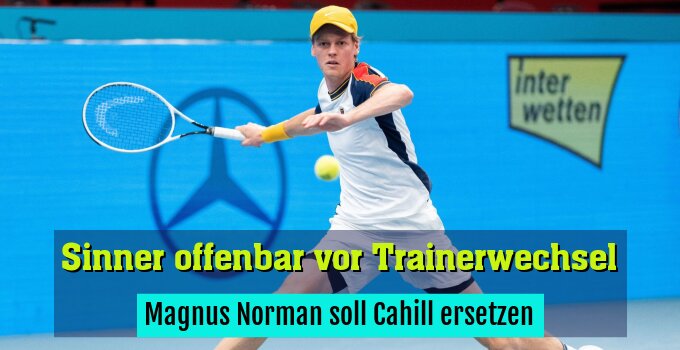 Magnus Norman soll Cahill ersetzen