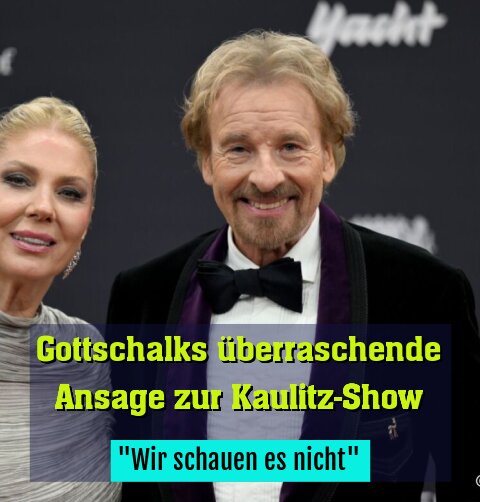 "Wir schauen es nicht"