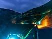 Nächtliches Lichtspektakel am Stilfserjoch: Kunst oder Kitsch?