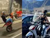 Motorradrüpel aus Deutschland machen Gardasee unsicher – Video