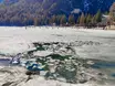 Brenzlige Minuten am Pragser Wildsee