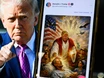 Trump löscht KI-Bild von sich als Jesus