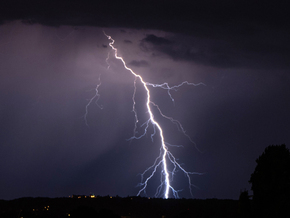 Unwetter in Südtirol: Hagel und Gewitter in Meran und den Dolomiten