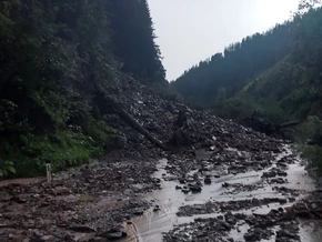 Großangelegte Aufräumarbeiten in St. Anton am Arlberg