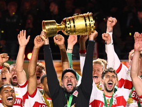 Stuttgart nach 4:2 über Bielefeld deutscher Pokalsieger