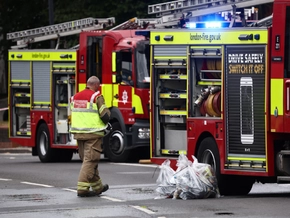 Vier Tote bei Brand eines Hauses in London