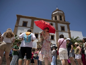 Schon im Mai August-Hitze in Spanien