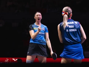 Polcanova mit Rumänin Szöcs im Tischtennis-WM-Doppelfinale