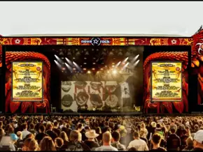 Am Nova Rock wird heuer zwischen Adlerschwingen gerockt