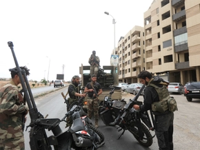 Drusische Milizen geben in Syrien schwere Waffen ab