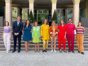 Grüne bekennen zur ersten Pride in Bozen Farbe