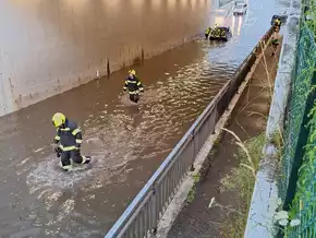 Heftiges Unwetter über Sterzing