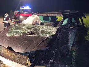 Schwerer Unfall im Vinschgau: Drei junge Einheimische verletzt