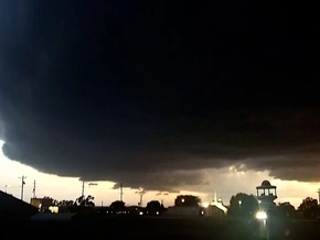 Beeindruckende Gewitterwolken über Oklahoma