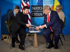 Trump und Selenskyj trafen sich bei NATO-Gipfel