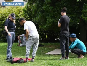 Erneut Polizeiaktion im Bozner Kapuzinerpark