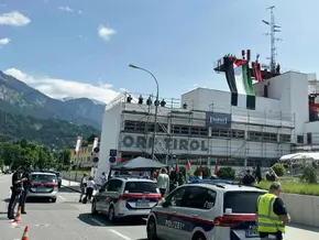 Palästina-Aktivisten drangen in ORF Tirol ein – festgenommen