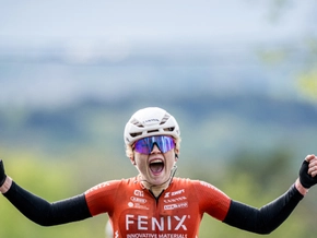 Mountainbikerin Stigger in Val di Sole Weltcupdritte