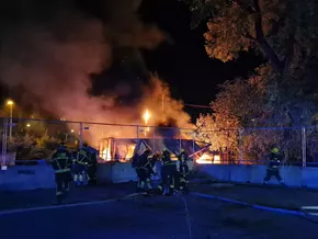 Brand von zwei Containern in Bozen
