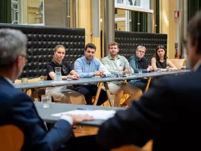 Stipendiatinnen und Stipendiaten der Adenauer-Stiftung in Südtirol