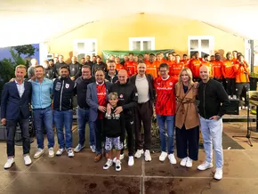 Rote Teufel in Sterzing begrüßt
