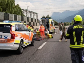 Motorradunfall auf der Mebo: Mann schwer verletzt