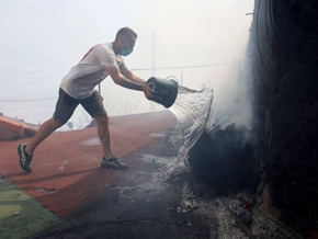 Weiter Kampf gegen Flächenbrand bei Marseille