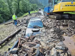 Drei Muren in Südtirol abgegangen