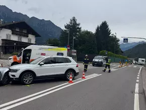 Crash in Rabland: Pkw gerät auf die Gegenfahrbahn