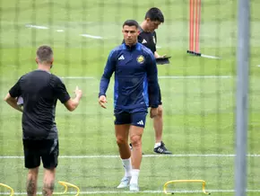 Cristiano Ronaldo in Saalfelden angekommen