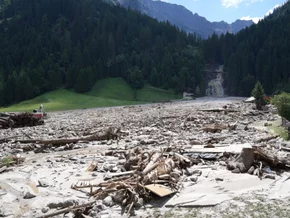 Murenabgänge in Tirol: In Gschnitz wird weiter aufgeräumt