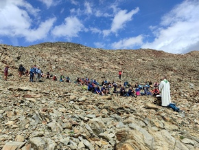 Jahrhunderte alter Wanderweg in Ötztaler Alpen wiederbelebt