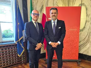 Botschafter Spaniens zu Besuch bei Bozner Bürgermeister