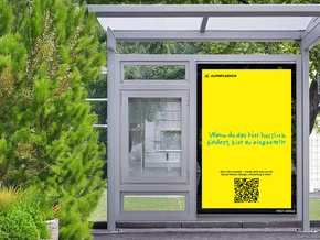 So geht Jobsuche mit Außenwerbung
