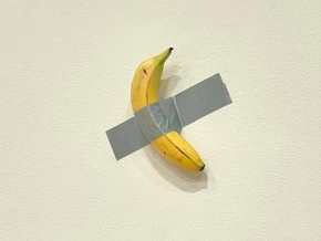 Berühmtes Kunstwerk: Millionenschwere Banane verputzt