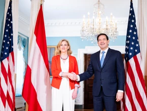 Meinl-Reisinger traf Rubio: Zu Zollstreit optimistisch