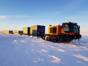 Panther XL von Prinoth kam für Antarktis-Mission zum Zug