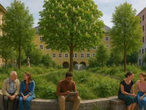 Team K: Grün und Schatten statt Betonwüsten