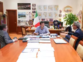Salvini trifft Kompatscher und Fugatti