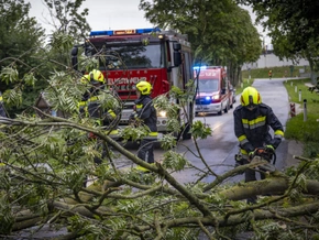 Zahlreiche Feuerwehreinsätze nach Unwetter im Bezirk Horn