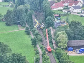 Bergung nach Zugsunglück in Deutschland dauert länger