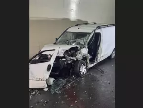 Schwerer Unfall im Tunnel bei Sonnenburg