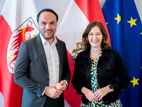Landesrat Achammer trifft Ministerin Claudia Plakolm