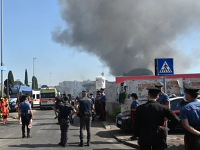 Mehrere Verletzte bei Tankstellen-Explosion in Rom