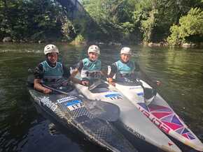 K1-Qualifikation Junioren-WM in Foix (Frankreich)