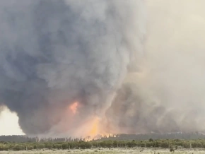 USA: Hier wirbelt ein Feuertornado