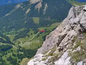 Schwerer Freizeitunfall in Grödner Dolomiten